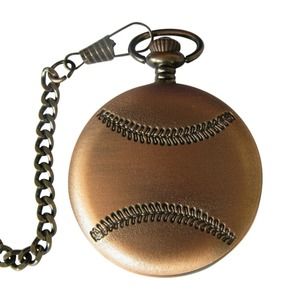 Baseball Pocket Watch 3 hands Seiko Quartz "The Original"
